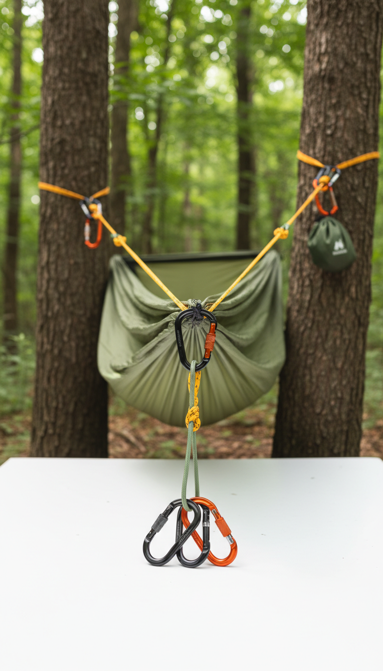 Hamaca compacta para trekking