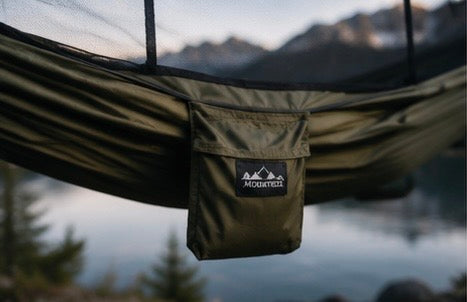 Camping Hammock with Mosquito Net & Tree Straps