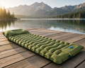 Ultralight Sleeping Pad with Built-In Foot Pump