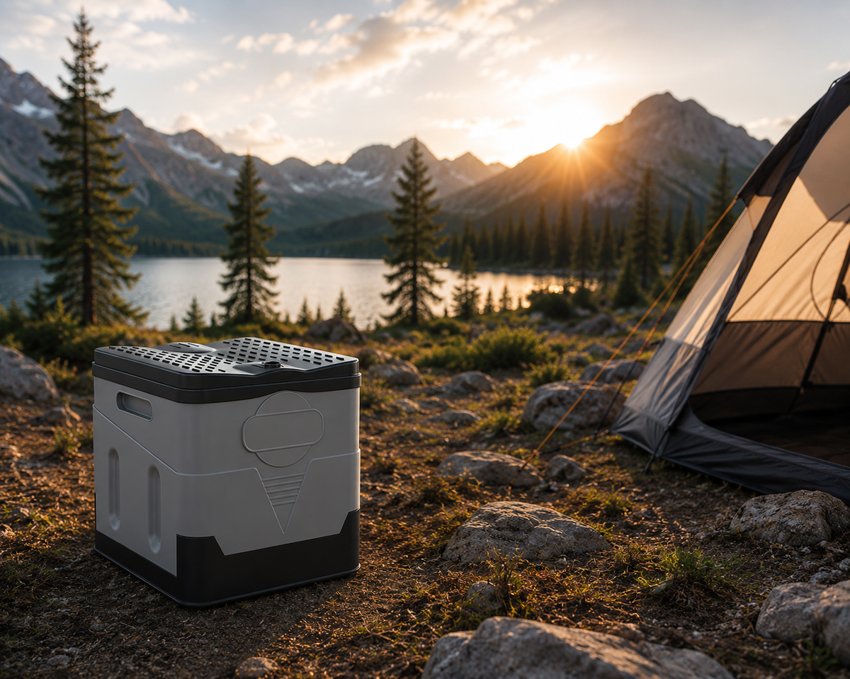 Portable Toilet for Camping with Camping Potty
