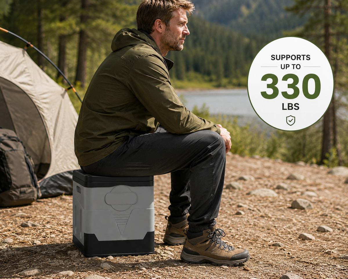 Portable Toilet for Camping with Camping Potty