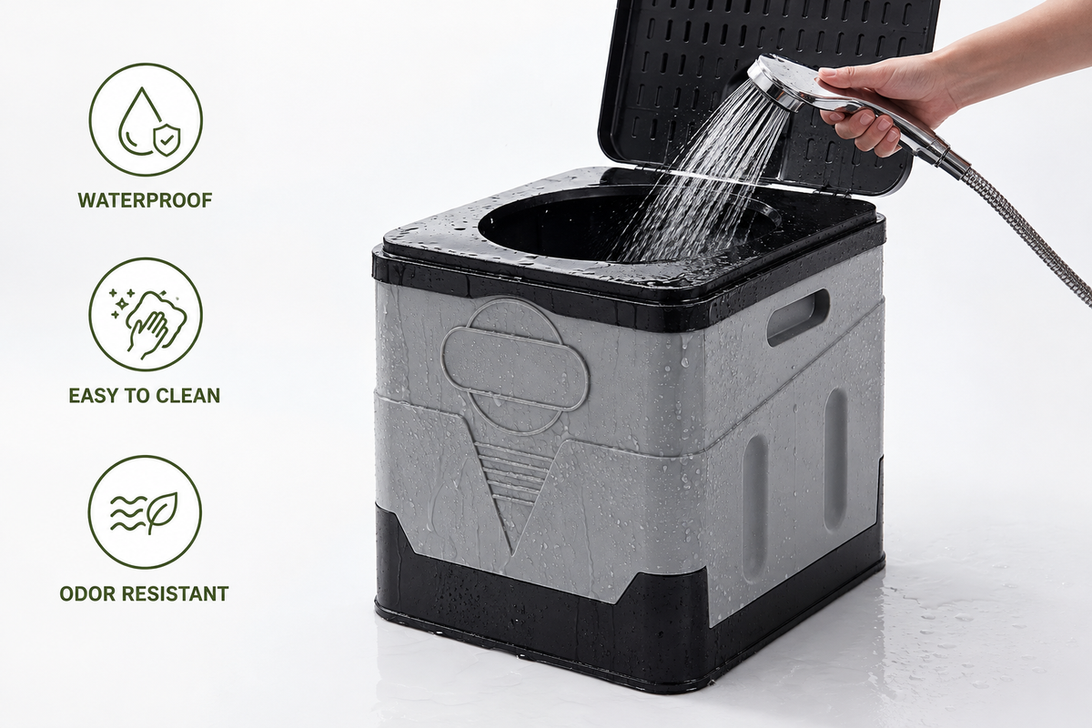 Portable Toilet for Camping with Camping Potty